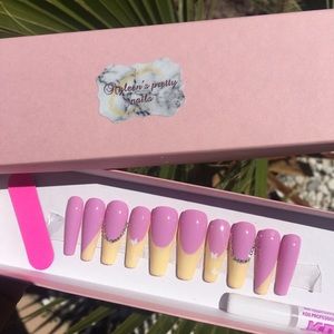 Handmade press on nails